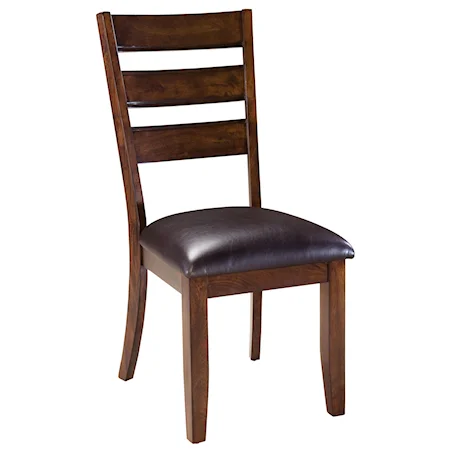 Dining Side Chair with Upholstered Seat